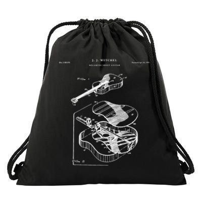 Martin Guitar Patent Music Gift Drawstring Bag