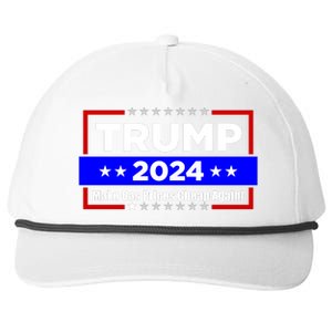 Make Gas Prices Cheap Again Trump 2024 Snapback Five-Panel Rope Hat