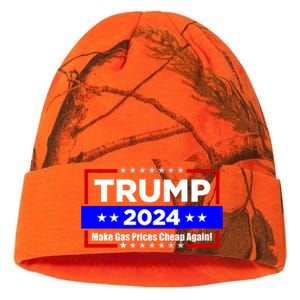 Make Gas Prices Cheap Again Trump 2024 Kati Licensed 12" Camo Beanie