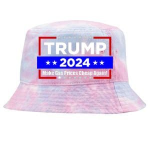 Make Gas Prices Cheap Again Trump 2024 Tie-Dyed Bucket Hat