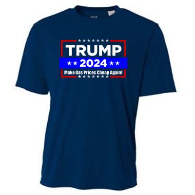 Make Gas Prices Cheap Again Trump 2024 Cooling Performance Crew T-Shirt