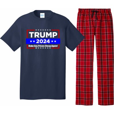 Make Gas Prices Cheap Again Trump 2024 Pajama Set