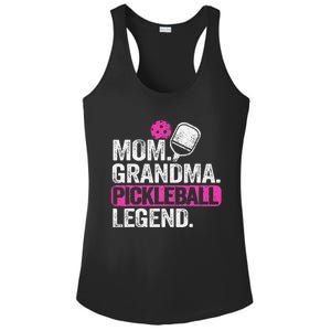 Mom Grandma Pickleball Legend Player Funny Pickle Ball Ladies PosiCharge Competitor Racerback Tank