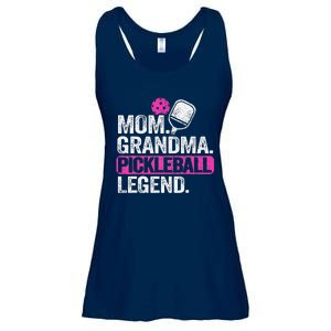 Mom Grandma Pickleball Legend Player Funny Pickle Ball Ladies Essential Flowy Tank