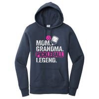 Mom Grandma Pickleball Legend Player Funny Pickle Ball Women's Pullover Hoodie