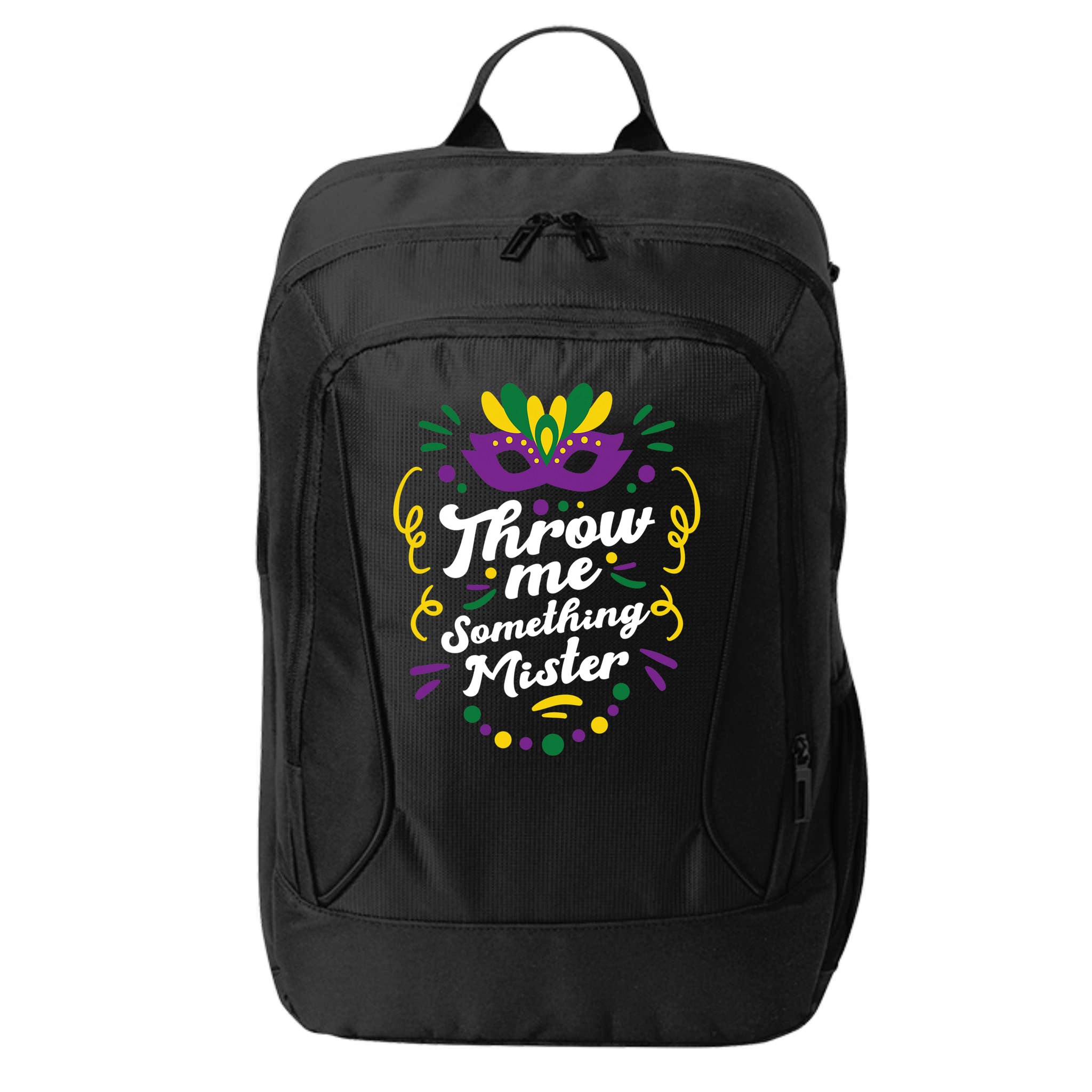 Mardi Gras Parade Outfit For Women Throw Me Something Mister City Backpack