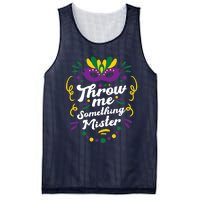 Mardi Gras Parade Outfit For Women Throw Me Something Mister Mesh Reversible Basketball Jersey Tank