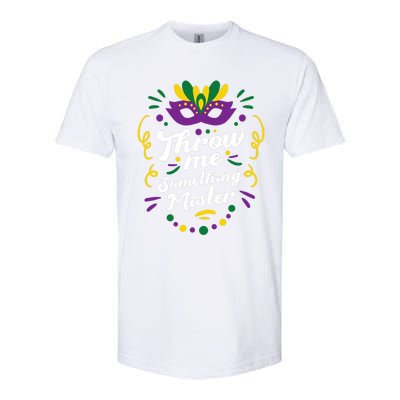 Mardi Gras Parade Outfit For Women Throw Me Something Mister Softstyle CVC T-Shirt