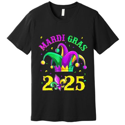 Mardi Gras Parade Outfit Hat Women Gift Premium T-Shirt