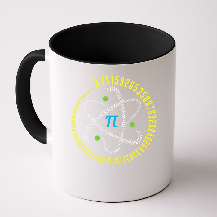  Math Geek Pi Day - Hey Teacher! Atom Pi Math Science STEM Gift 3.14 Pi Day Coffee Mug