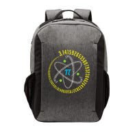  Math Geek Pi Day - Hey Teacher! Atom Pi Math Science STEM Gift 3.14 Pi Day Vector Backpack