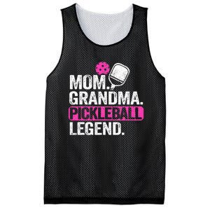 Mom Grandma Pickleball Legend Player Funny Pickle Ball Mesh Reversible Basketball Jersey Tank