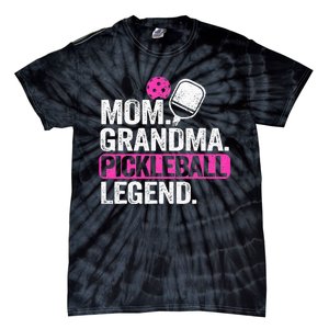 Mom Grandma Pickleball Legend Player Funny Pickle Ball Tie-Dye T-Shirt