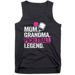 Mom Grandma Pickleball Legend Player Funny Pickle Ball Tank Top