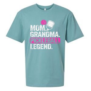 Mom Grandma Pickleball Legend Player Funny Pickle Ball Sueded Cloud Jersey T-Shirt