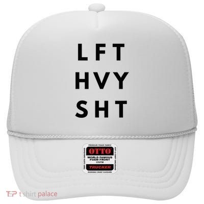 Minimalistic Gym Pump Cover Oversized Gym Workout High Crown Mesh Back Trucker Hat