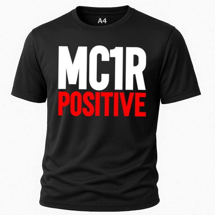 MC1R Gene Positive Funny Redhead Ginger Red Hair Cooling Performance Crew T-Shirt
