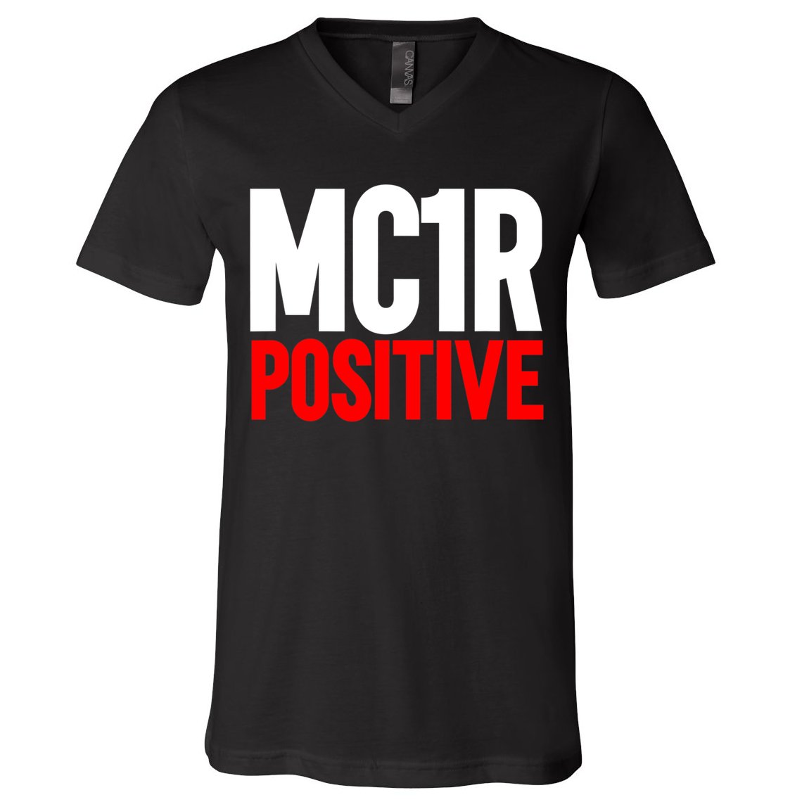 MC1R Gene Positive Funny Redhead Ginger Red Hair V-Neck T-Shirt