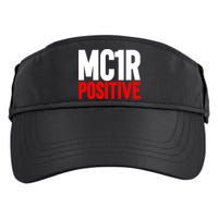 MC1R Gene Positive Funny Redhead Ginger Red Hair Adult Drive Performance Visor