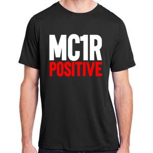 MC1R Gene Positive Funny Redhead Ginger Red Hair Adult ChromaSoft Performance T-Shirt