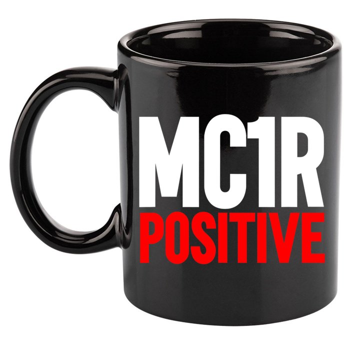 MC1R Gene Positive Funny Redhead Ginger Red Hair 11oz C Handle Ceramic Mug