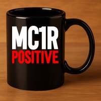 MC1R Gene Positive Funny Redhead Ginger Red Hair 11oz C Handle Ceramic Mug