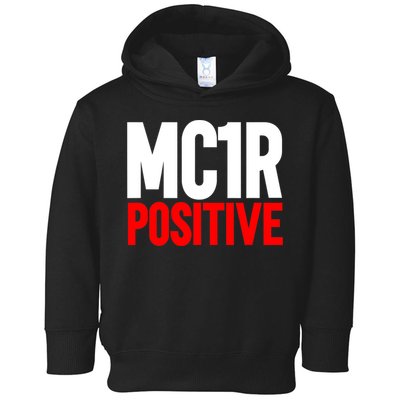 MC1R Gene Positive Funny Redhead Ginger Red Hair Toddler Hoodie