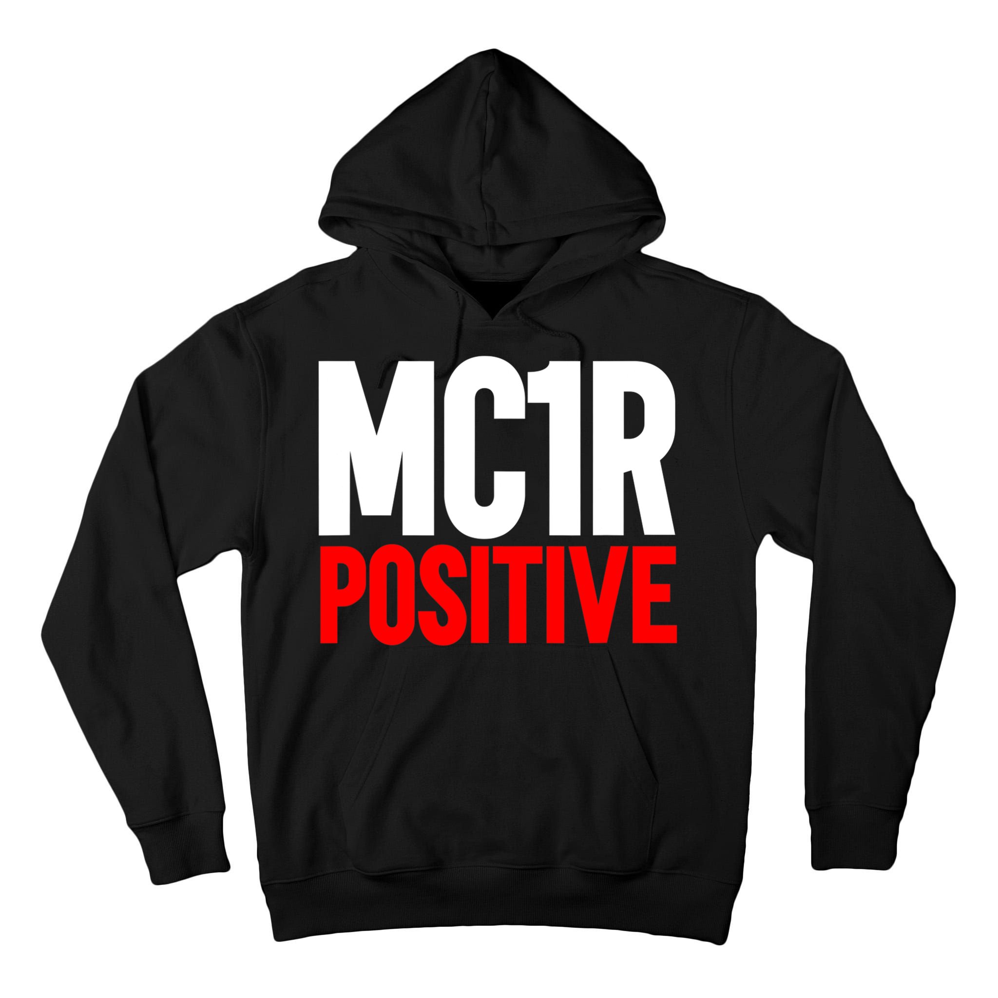 MC1R Gene Positive Funny Redhead Ginger Red Hair Tall Hoodie