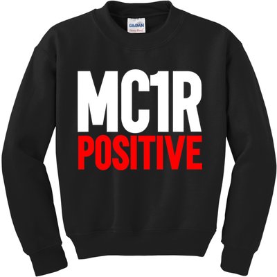 MC1R Gene Positive Funny Redhead Ginger Red Hair Kids Sweatshirt