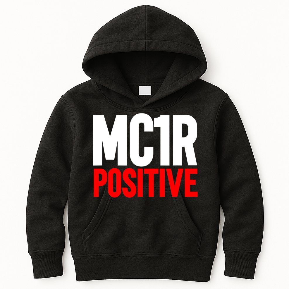 MC1R Gene Positive Funny Redhead Ginger Red Hair Kids Hoodie