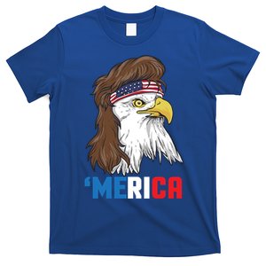 Merica Gift Patriotic Mullet Eagle Pride Gift T-Shirt