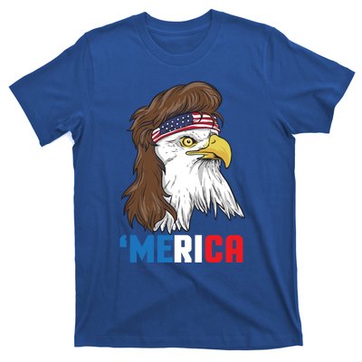 Merica Gift Patriotic Mullet Eagle Pride Gift T-Shirt