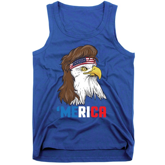 Merica Gift Patriotic Mullet Eagle Pride Gift Tank Top