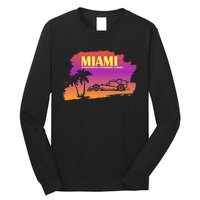 Miami Grand Prix 2022 Race Miami Gardens Retro Vintage Long Sleeve Shirt