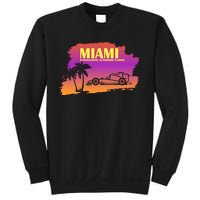 Miami Grand Prix 2022 Race Miami Gardens Retro Vintage Sweatshirt