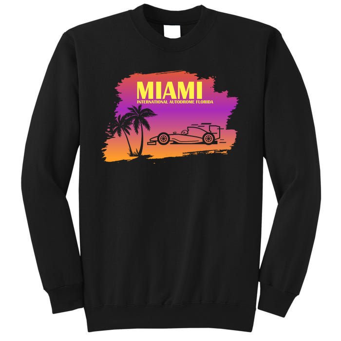 Miami Grand Prix 2022 Race Miami Gardens Retro Vintage Sweatshirt