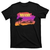 Miami Grand Prix 2022 Race Miami Gardens Retro Vintage T-Shirt