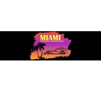 Miami Grand Prix 2022 Race Miami Gardens Retro Vintage Bumper Sticker