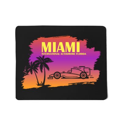 Miami Grand Prix 2022 Race Miami Gardens Retro Vintage Mousepad