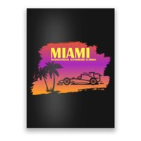 Miami Grand Prix 2022 Race Miami Gardens Retro Vintage Poster