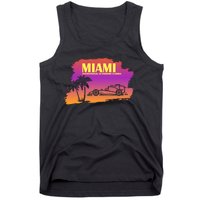 Miami Grand Prix 2022 Race Miami Gardens Retro Vintage Tank Top