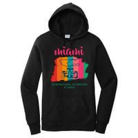 Miami Grand Prix 2022 Race Miami Gardens Retro Vintage Women's Pullover Hoodie