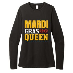 Mardi Gras Queen Womens CVC Long Sleeve Shirt