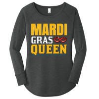 Mardi Gras Queen Women's Perfect Tri Tunic Long Sleeve Shirt