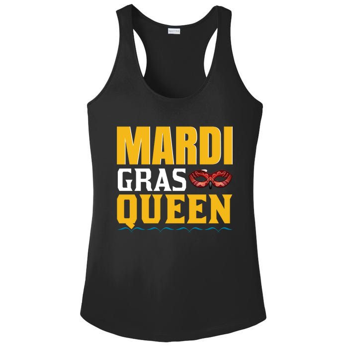 Mardi Gras Queen Ladies PosiCharge Competitor Racerback Tank