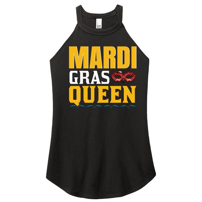 Mardi Gras Queen Women's Perfect Tri Rocker Tank