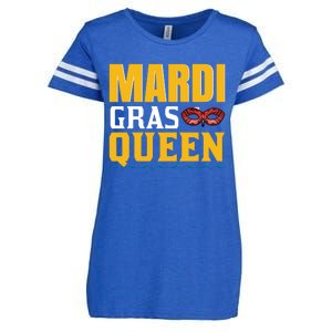 Mardi Gras Queen Enza Ladies Jersey Football T-Shirt