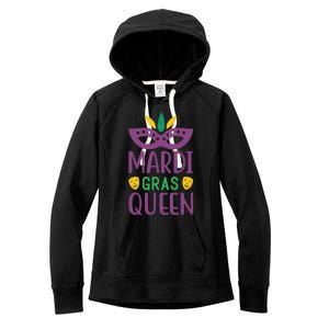 Mardi Gras Queen Women's Fleece Hoodie