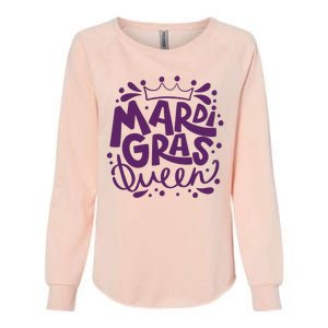 Mardi Gras Queen Celebration Womens California Wash Sweatshirt