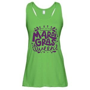 Mardi Gras Queen Celebration Ladies Essential Flowy Tank